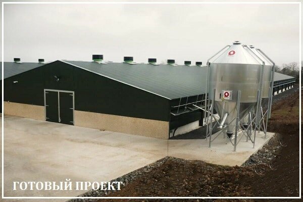 Этапы возведения птицефабрики от завода ВелесТент-вкз